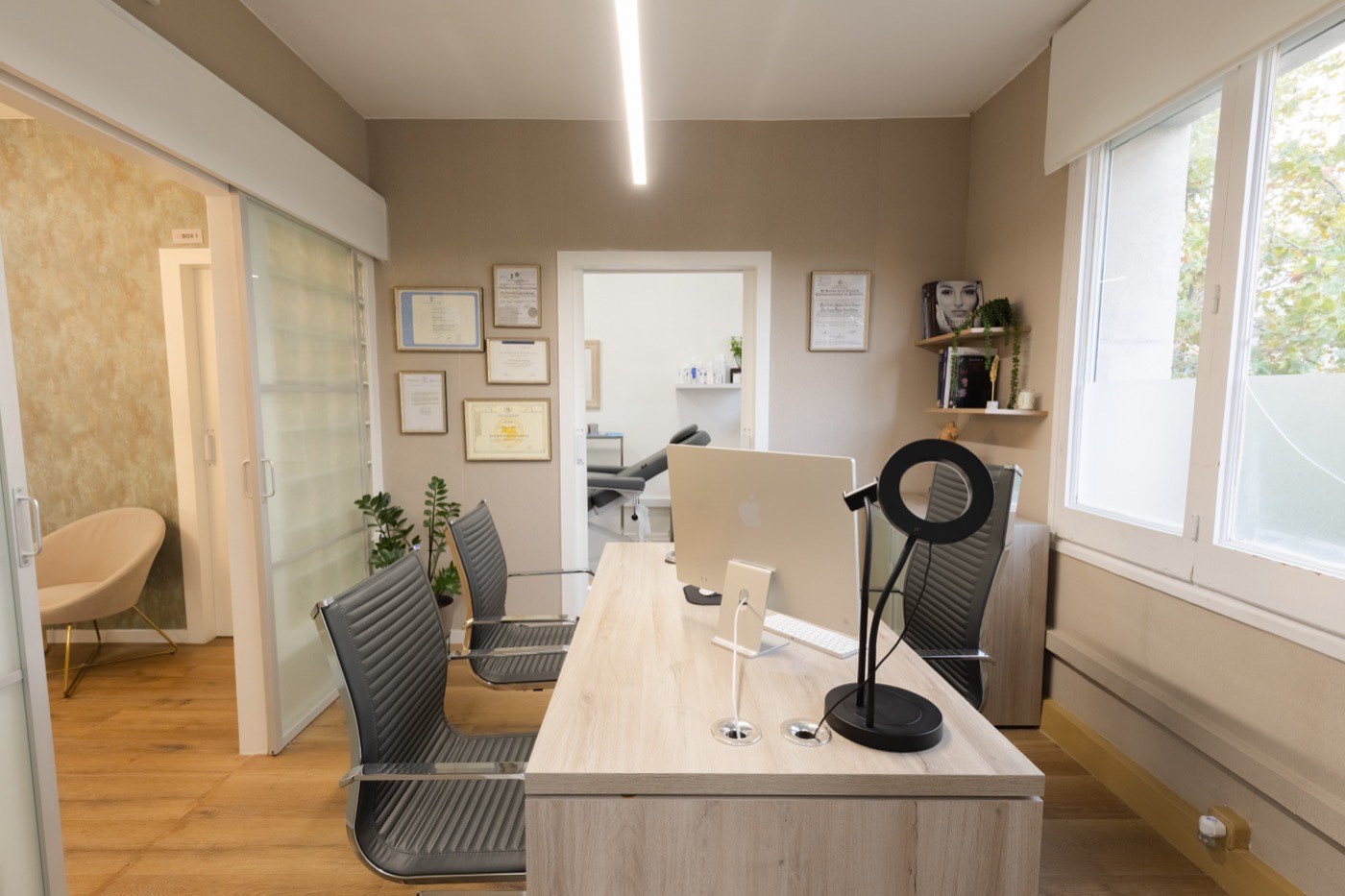 Otra sala de tratamiento de la consulta